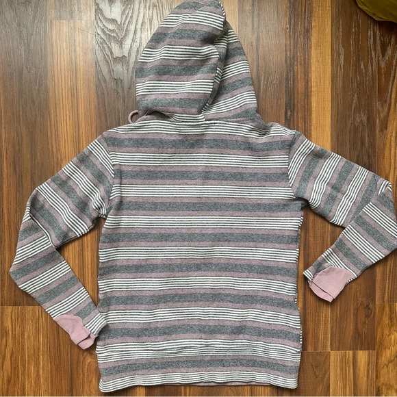 Women’s Ambersand Avenue Hooded Pullover Quarter Zip Sz Small - Picture 5 of 5